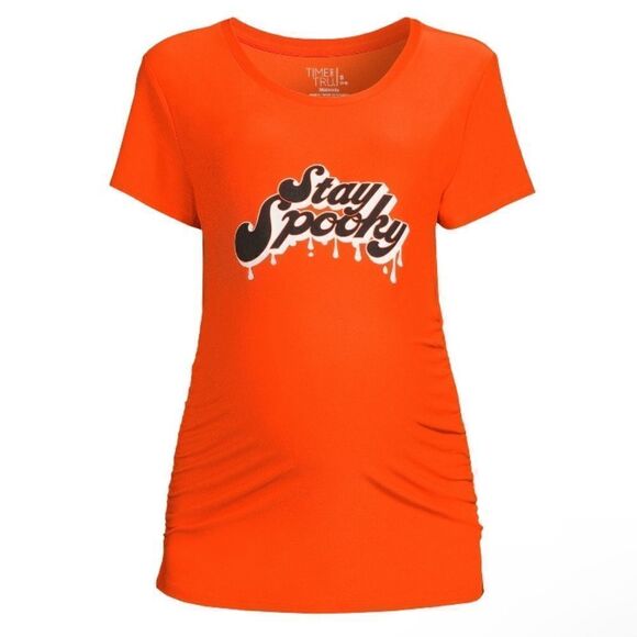 Stay Spooky Maternity Short Sleeve Shirt - Picture 1 of 5